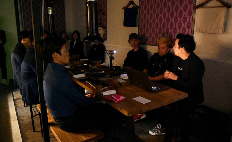 親睦会の様子